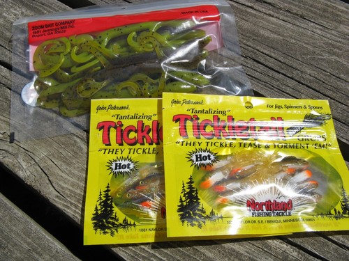 Northland Tackle Tickletail Maden & Zoom Echsen Barsch & Panfish Spaß Set E1