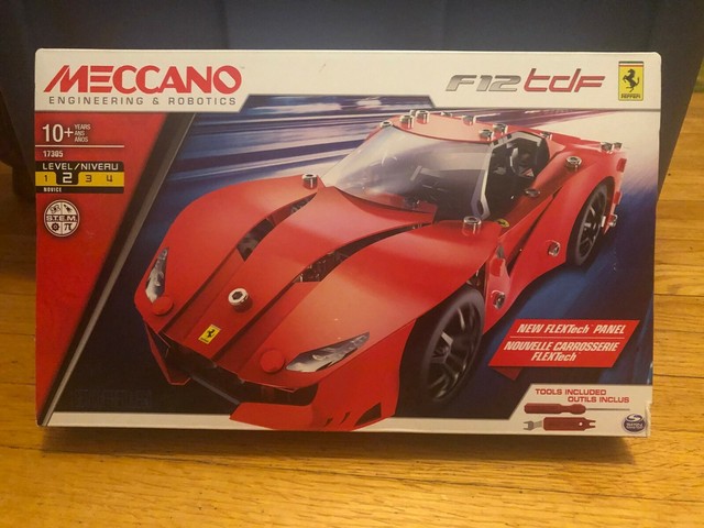 meccano engineering and robotics supercar