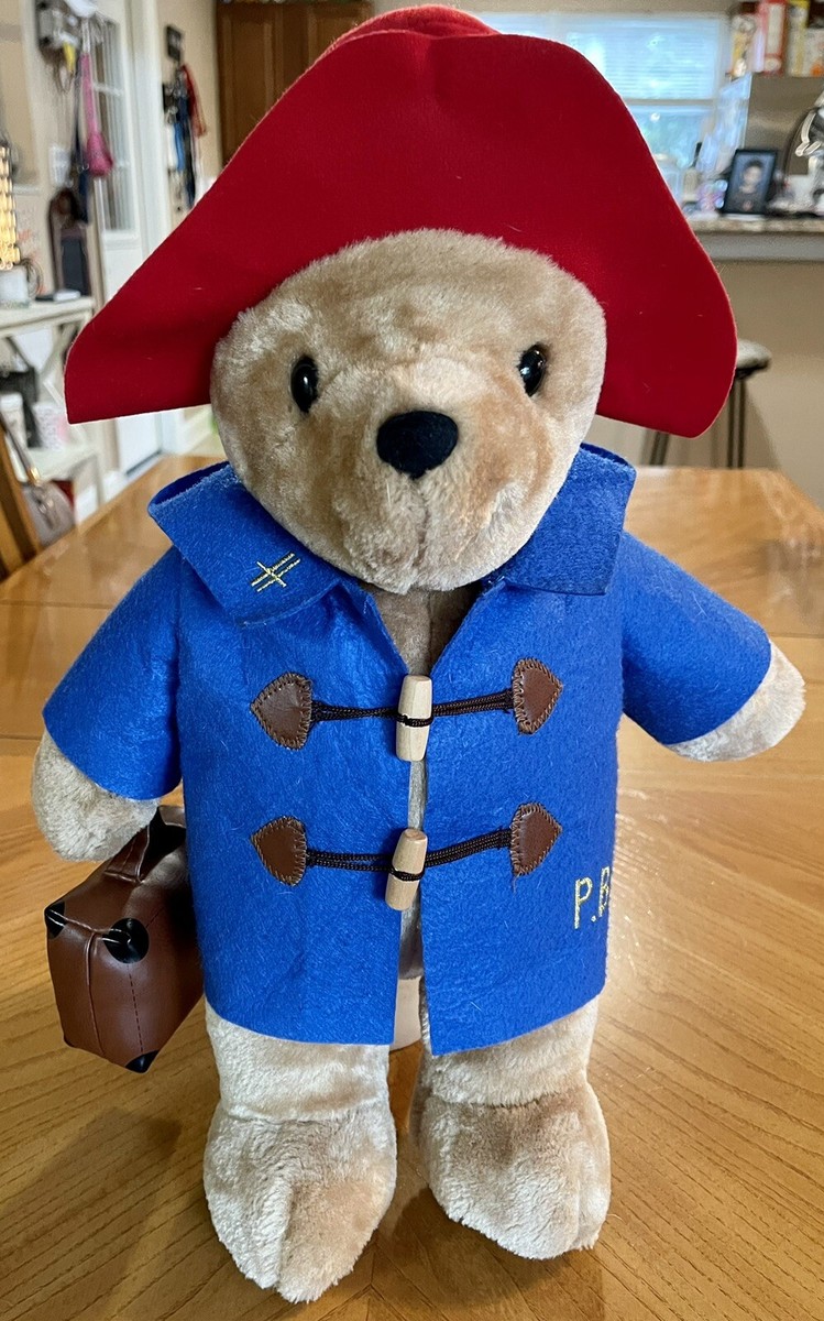 Paddington Bear Harrods Collaboration Plush Toy Unused With Tote 17” HTF TZ Paddington Bear Harrods Collaboration Plush Toy Unused With Tote 17” HTF TZ