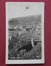 Original WW1 RPPC German Mine Feld " Ch&acirc;teau-thierry Frankreich Selten Postkarte