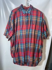 SALE! XL POLO RALPH LAUREN dress SHIRT short sleeve classic vintage lightweight