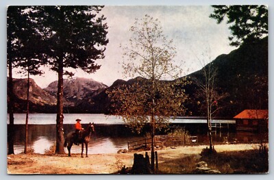 Grand Lake Rocky Mountain National Park Colorado CO Reproduced Postcard