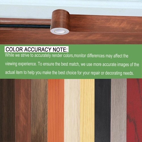 2.4Inch x 32Ft Wood Grain Repair Tape for Tables Chairs Baseboards Doors Windows - Picture 9 of 9