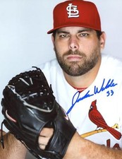 JORDAN WALDEN ST. LOUIS CARDINALS SIGNED 8X10 PHOTO W/COA