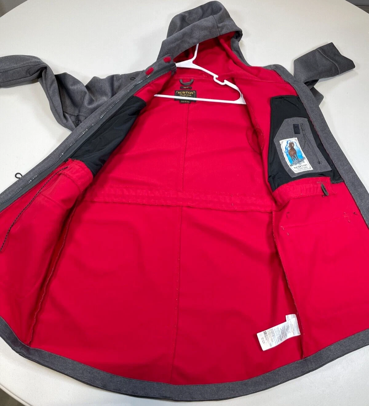 burton dryride insulated hooded jacket