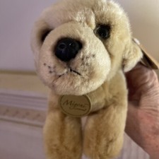 Aurora Miyoni Plush Golden Retriever Dog Stuffed Animal 8  NWT 2020