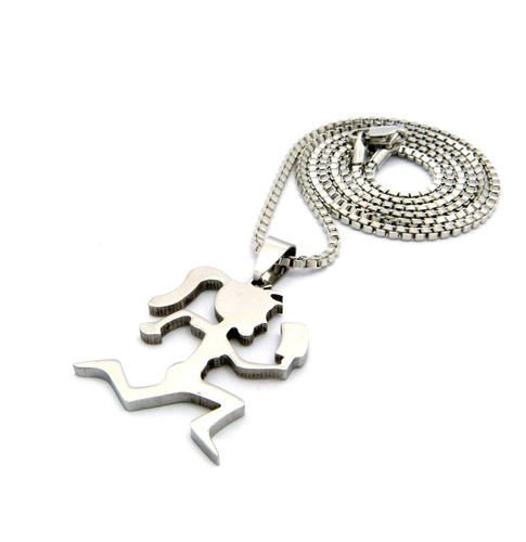 NEW SMALL HATCHETGIRL PENDANT WITH 18" BOX CHAIN - Picture 4 of 5