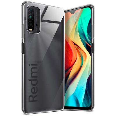 Hülle für Xiaomi Redmi 9T Schutzhülle Silikon Case Cover Schutz Klar Transparent