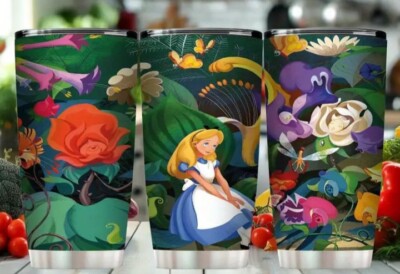 Alice In Wonderland Tumbler Cup 20 Oz 