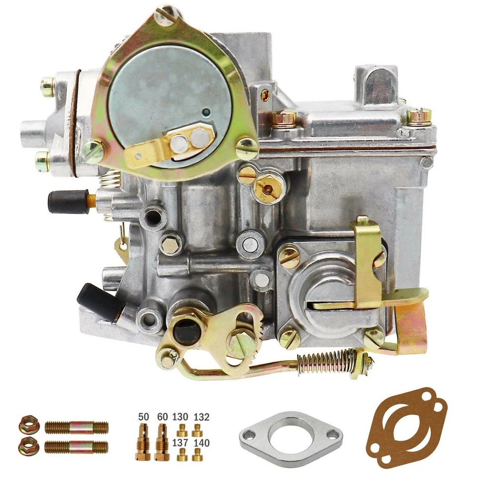 39 Pict-3 Carburetor for VolksWagen Beetle 1971-1979 Dual Port 1600cc 113129031K - Изображение 3 из 4