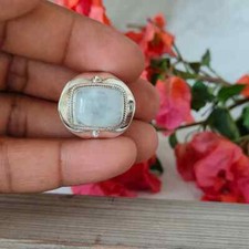 Rainbow Moonstone Ring,925 Sterling Silver Ring,Handmade Ring,All Sizes 3 to 14