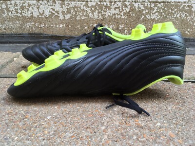 Adidas Copa FG Soccer‎ Cleats Black Neon Yellow Men\'s Size 11  BB8091 Adidas Copa 19.4 FG football shoes - Black main image 4