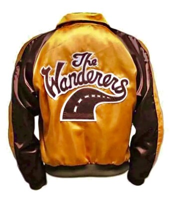 The Wanderers Movie Rock and Roll Fancy Party Night Club Gold Bomber Jacket