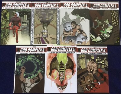 God Complex 1-7 & The Last of the Greats 1-5 Full Run Image Comics ...