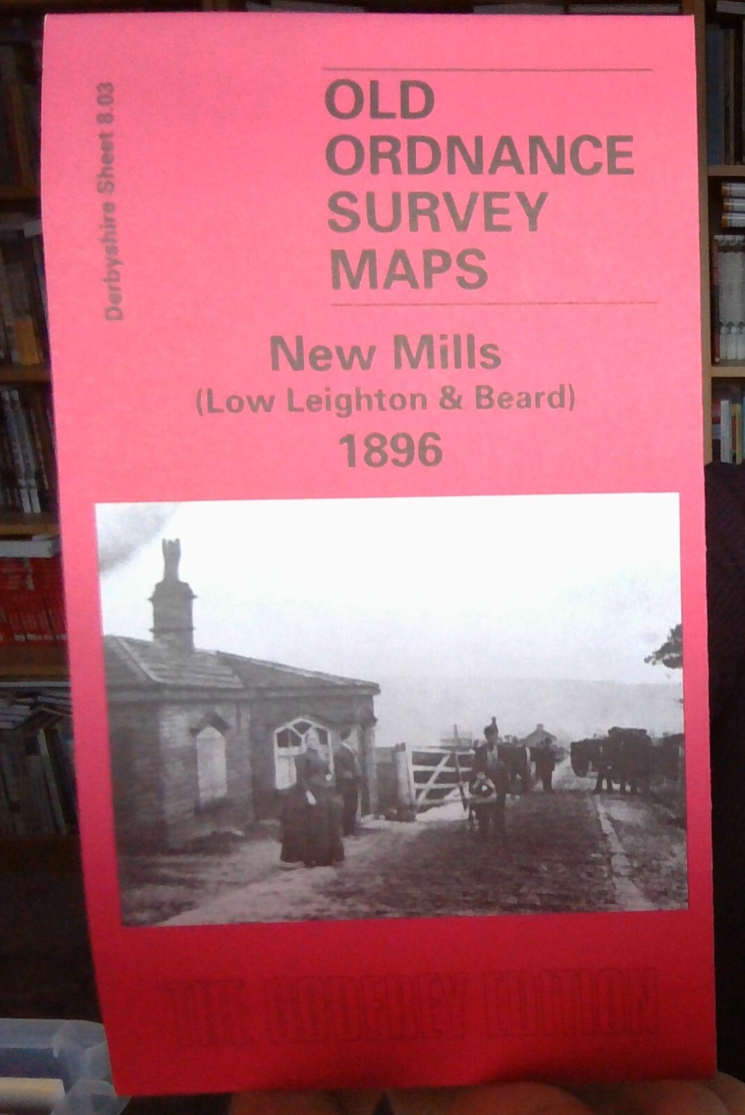 MAP OF New Mills (Low Leighton and Beard) 1896: Derbyshire Sheet 08.03 NEW