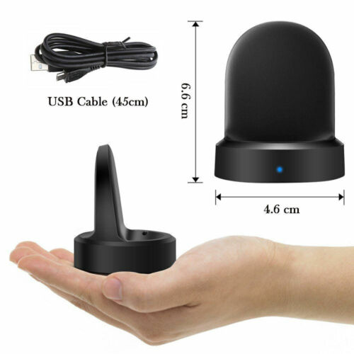 Für Samsung Gear S2 S3 Frontier/Classic Ladegerät 2 in 1 Wireless Ladestation DE - 第 7/12 張圖片