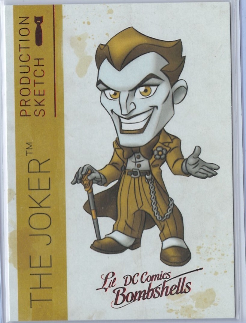 スケッチカード DC Bombshells DC Comics Bombshells 2 Sketch Card By: Jon Racimo | eBay