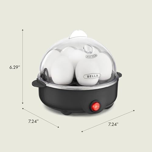 7-Capacity Electric Egg Cooker for Hard Boiled and Poached Eggs Fast 7-Capacity Electric Egg Cooker for Hard Boiled and Poached Eggs Fast