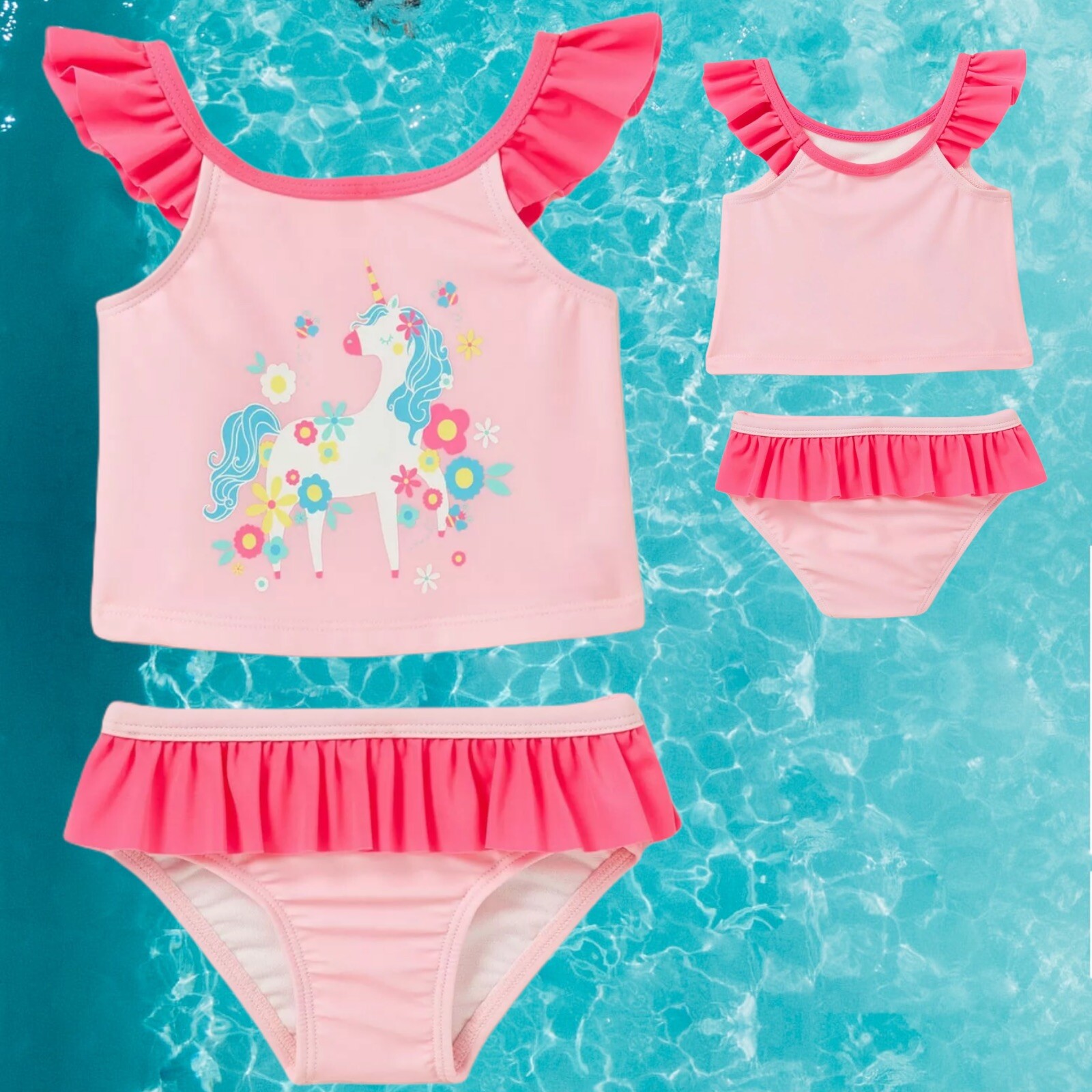 unicorn tankini set