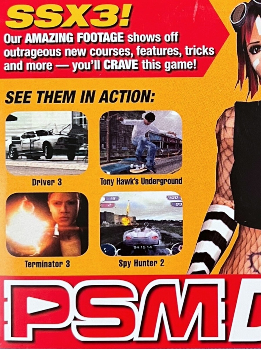 2003 PSM DVD Issue 78 Video Games Driver 3, Spy Hunter 2, XIII