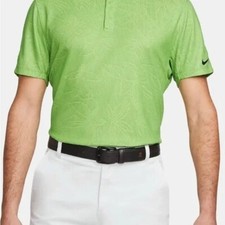 Men's Nike Dri-FIT ADV TW Tiger Woods Golf Polo Shirt Sz Small DH0919-377 Floral
