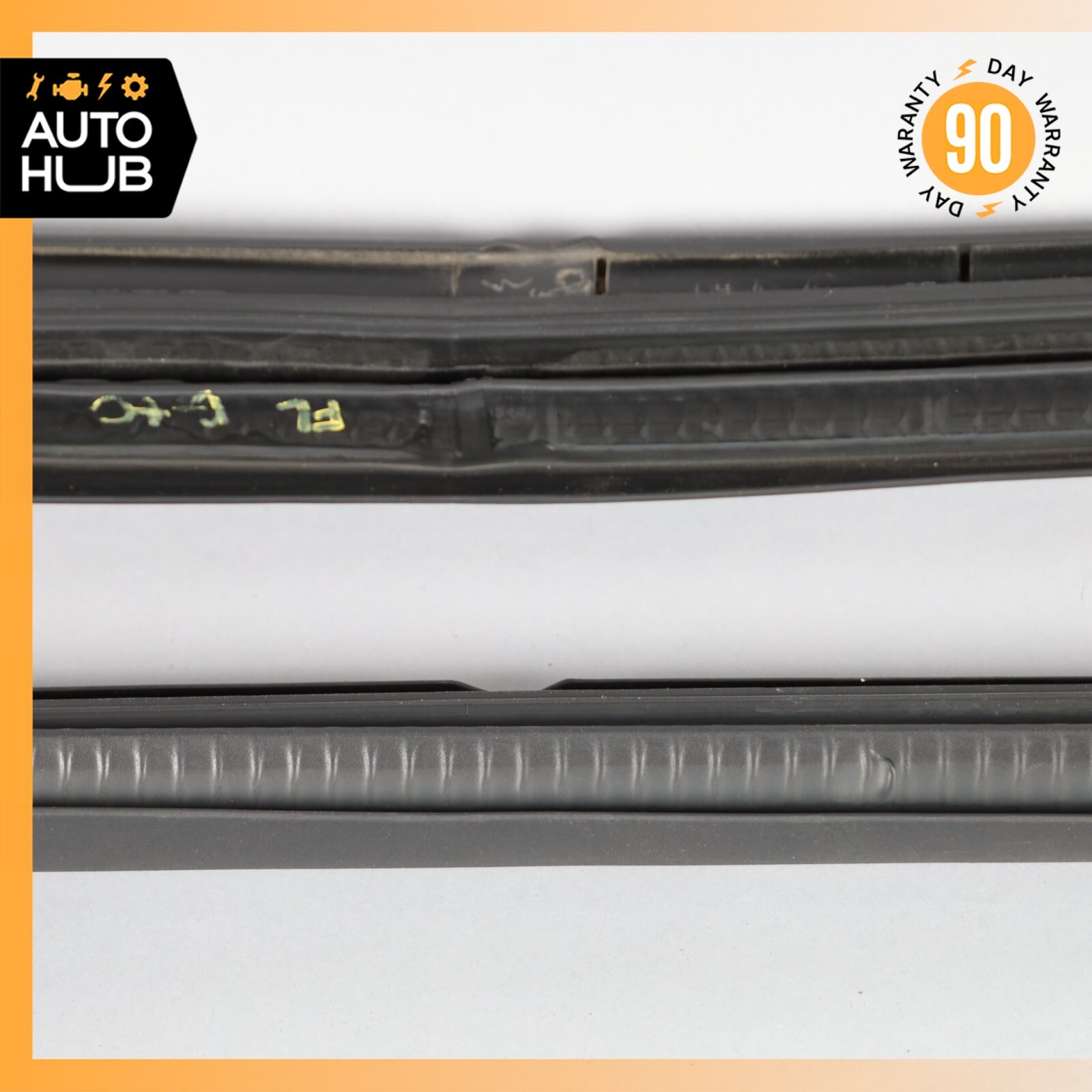 07-12 Bentley Continental GTC Left & Right A Pillar Weather Strip Gasket OEM 59k