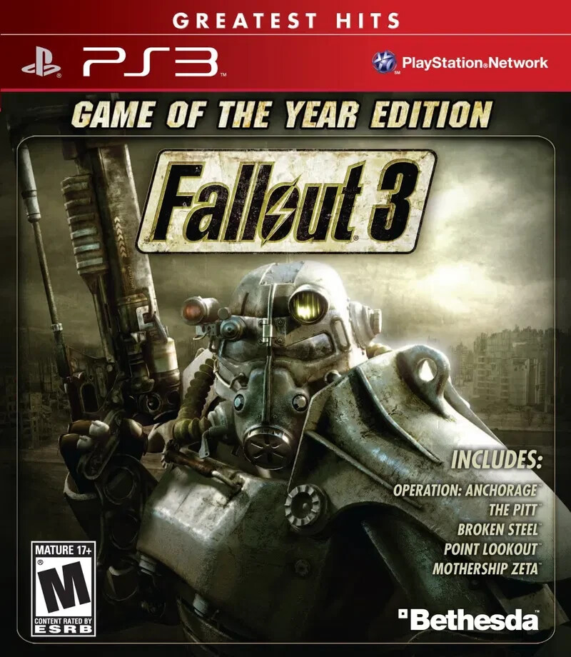 PlayStation3 - 未開封PS3フォールアウト 3：Game of the Year Edition Amazon.com: Fallout 3 Game Of The Year Edition (GOTY) Game