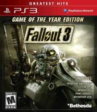 Fallout 3 (Game of the Year Edition) (Greatest Hits) PS3 Brand New Game (2009)