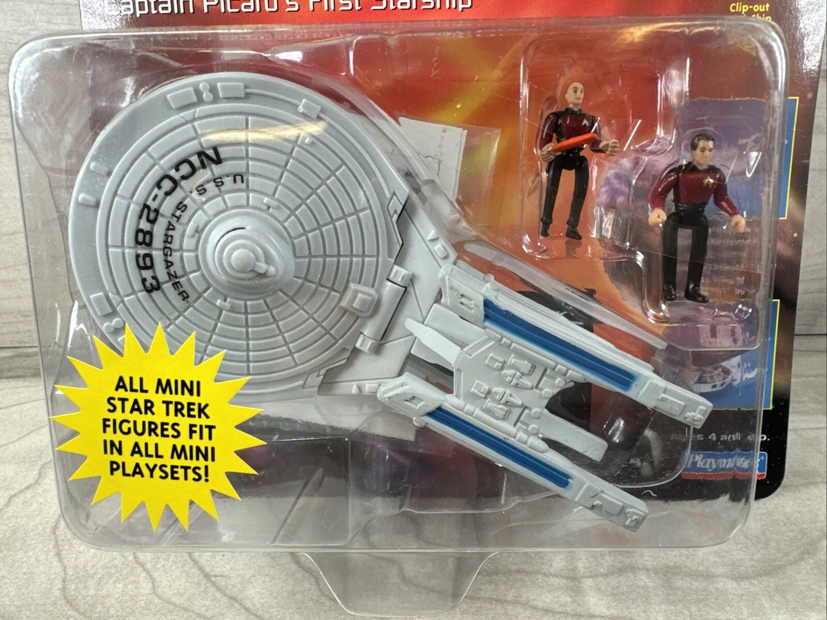 Star Trek U.S.S Stargazer Starship Mini Playset Innerspace Series 