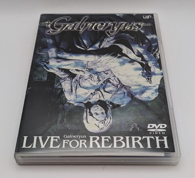 Galneryus LIVE FOR REBIRTH 2006 DVD + CD Used J-Melodic Speed Metal Syu YAMA-B