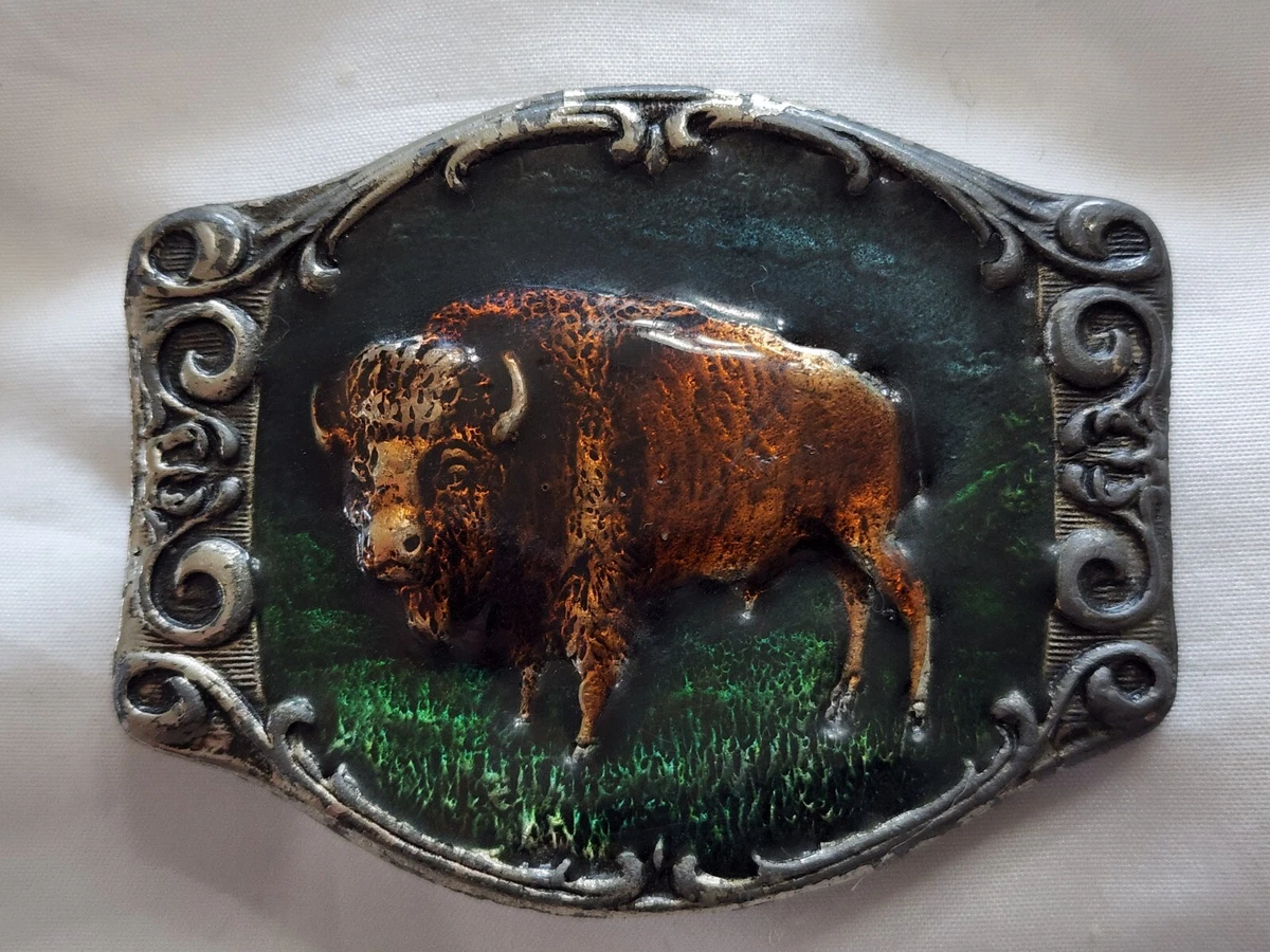 Buffalo belt buckle cheap