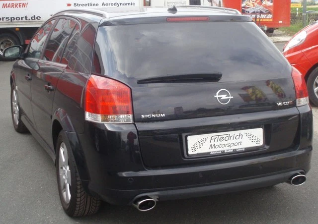 Sistema de escape deportivo dúplex FMS talla A Opel Signum 1.8l 16V 1.9l 2.0l 2.8l 3.0 3.2l - Imagen 2 de 2
