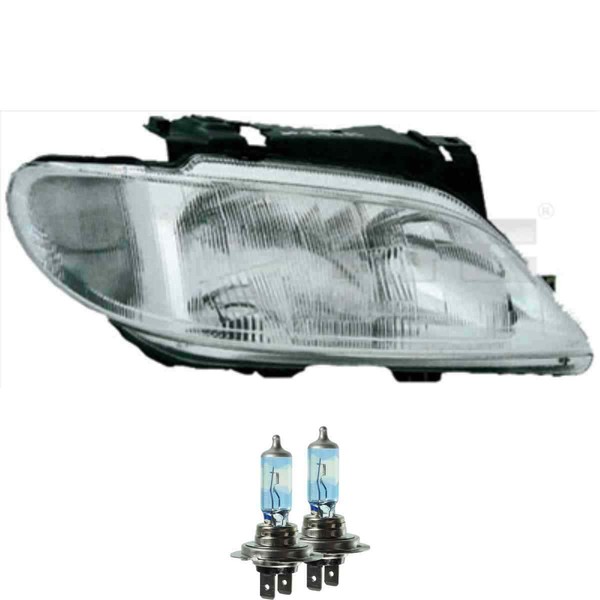 Scheinwerfer Rechts H7/H7 FüR CitroëN Xsara Coupe N0 N1 N2 Inkl. Osram Lampen-image