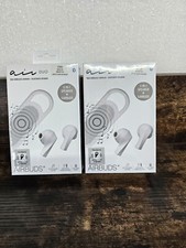 2 AIRBUDS New Sealed Box White AIR DUO Wireless Earbuds  Bluetooth Speaker