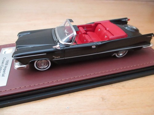 GLM Models; 1958 Imperial Crown Convertible; Black; 1:43; MB - Picture 5 of 12