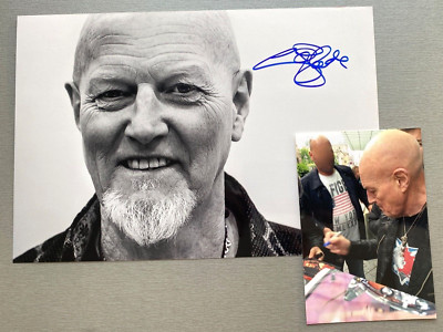 CHRIS SLADE 'AC/DC' in-person autographed signed photo 8x12 autographed ...