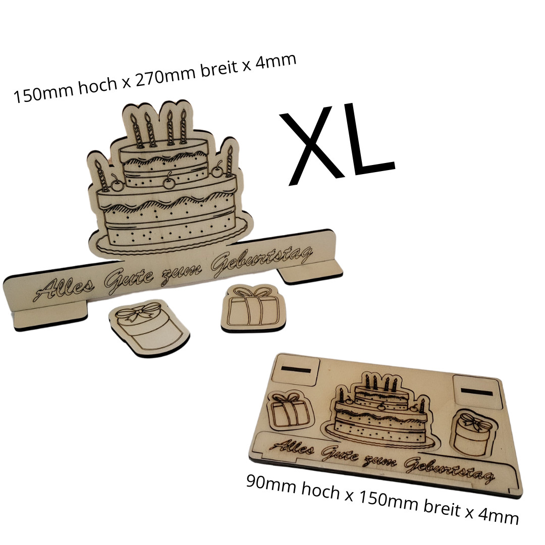 Originelle Holz Geldgeschenke Gluckwunsch Geburtstag Hochzeit Geschenkidee Deko