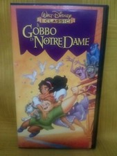 IL GOBBO DI NOTRE DAME VHS videocassetta cartoni animati WALT DISNEY  