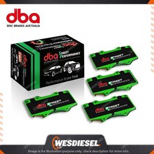 4Pcs DBA Front Street Performance OE Upgrade Disc Brake Pads DB15000SP