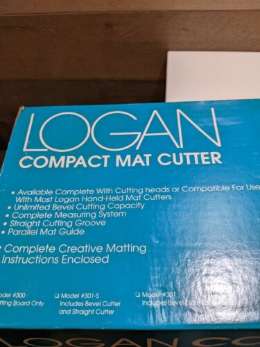 Logan Compact Mat Cutter Model #301 with Bevel Cutting Blade Framing Made in USA - Picture 12 of 13