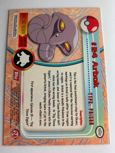 1999 Topps Pokemon Serie 1 Einzelkarten - Sie wählen (aktualisiert 22.09.25) - Bild 141 von 463