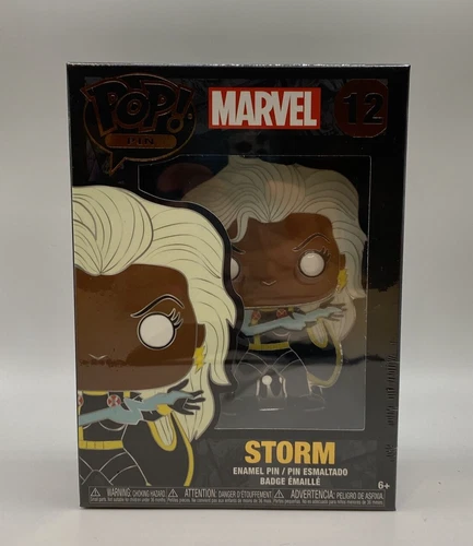 FUNKO POP PIN ~Marvel ~ Storm #12 Enamel Pin ~ new in sealed box