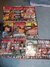 fighting spirit /fsm ufc wwe mma magazine good condition issues 1-10 