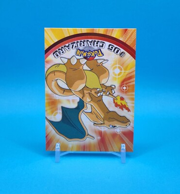 Pokemon Card - Charizard #06 - Topps Series 1 - Red Logo | eBay