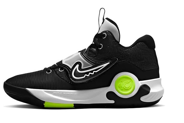Мужские кроссовки Nike KD TREY 5 X Черно-белые-Volt (DD9538 007) - 9