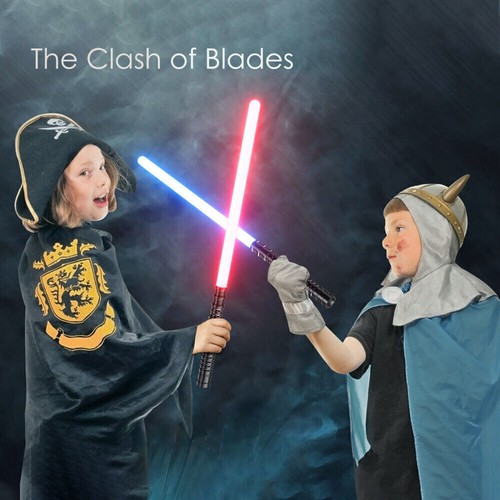 (63cm) 2in1 Lightsaber Metal Hilt Force FX Heavy Dueling Light Sabers