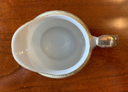 Goldena China 6-place Setting Tea Set Japan 1940's Demitasse - White/Ivory/ Gold - Picture 16 of 17