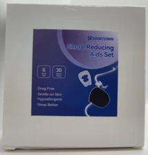 Snore Reducing Aids 36 Count Set, Anti-snoring for Good Sleep 6 Nose Nasal Clips