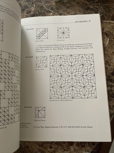 Judy Martin's "PATCHWORKBOOK" - Easy Lessons for Quilt Design & Construction - Bild 9 von 10