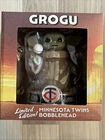 Mandalorian Grogu Baby Yoda Bobble head Minnesota Twins 5/16/26 Star Wars Day